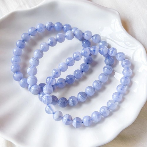 Natural blue lace - natural, agate