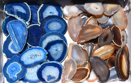 Wholesale agate slices - wholesale,